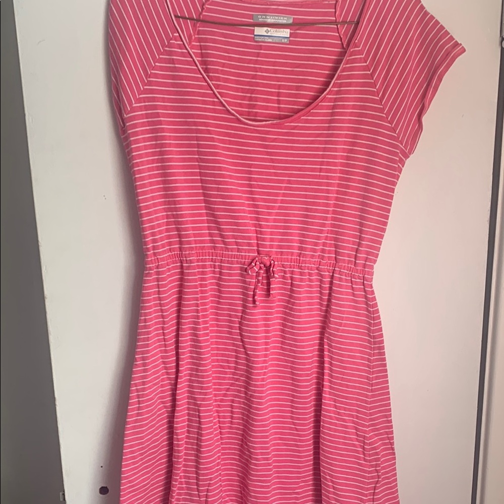 Columbia Pink Striped Dress